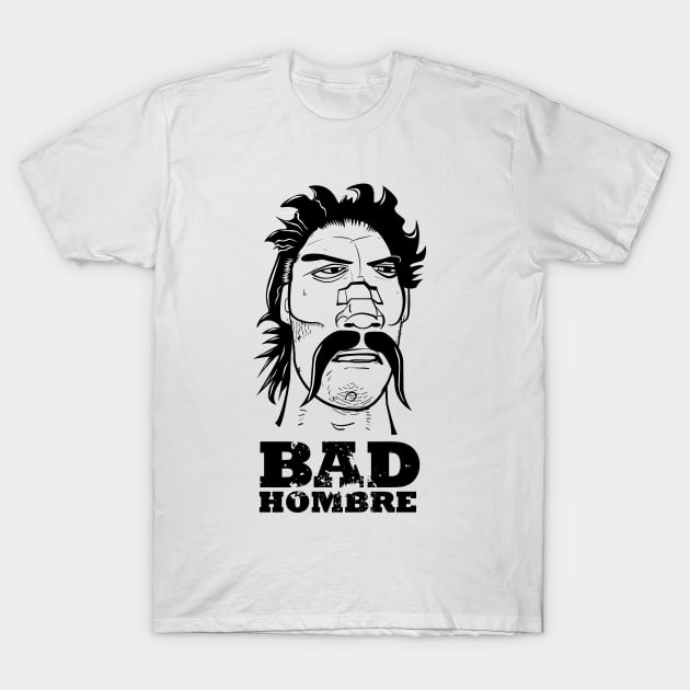 Bad Hombre Comic T-Shirt by atomguy